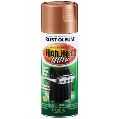 Specialty Spray Paint, Copper, Semi-Gloss, Oil-based, 12 oz 241232